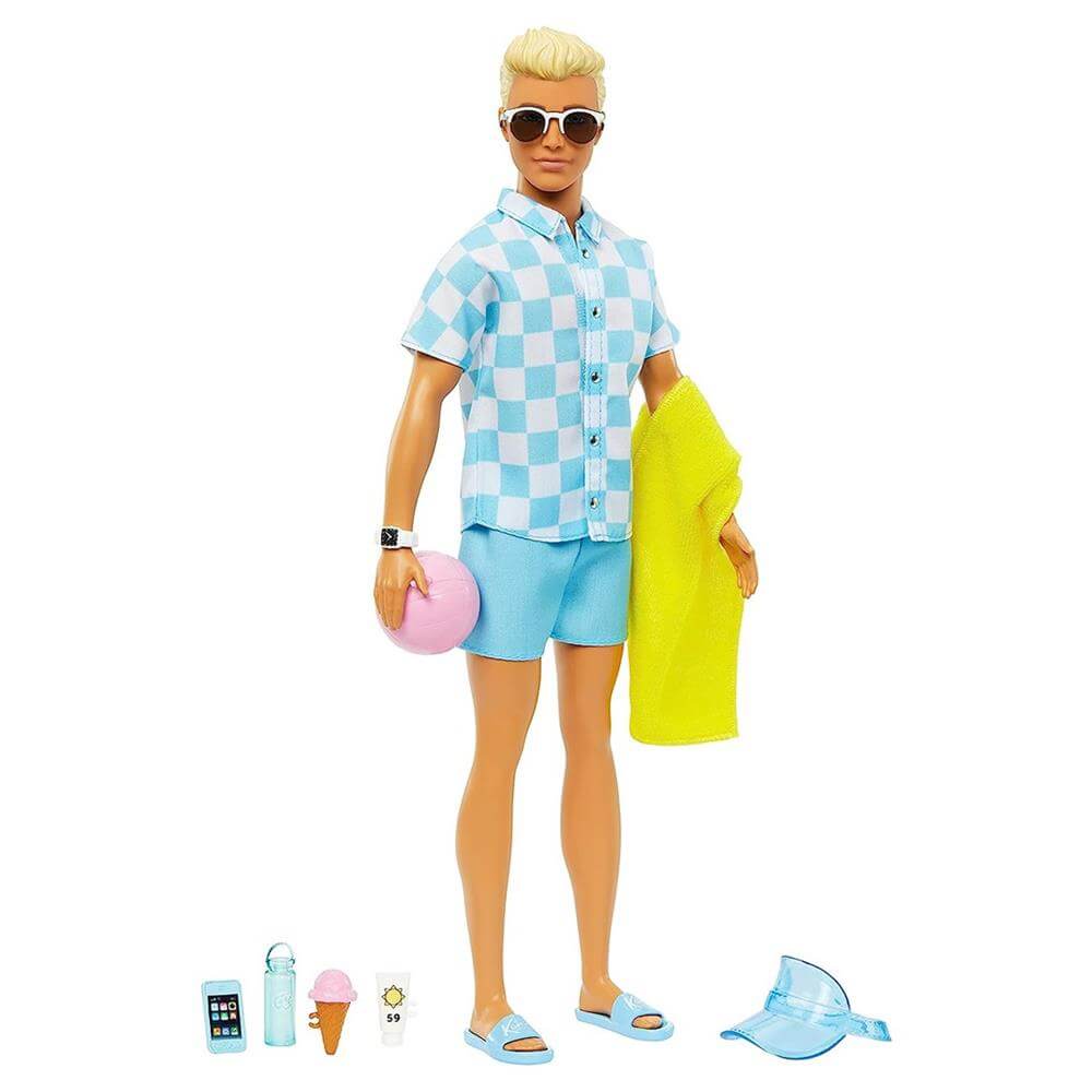Barbie Movie Beach Doll – Ken